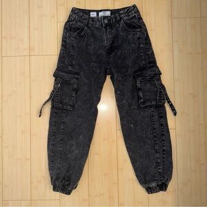 Bershka Cargo Jeans with Cuffs